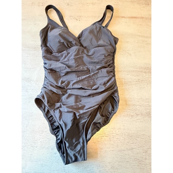 Trimshaper Other - black TIRMSHAPER one piece swimsuit size 12